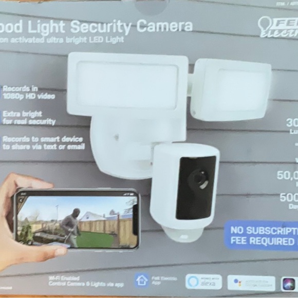 Feit Electric LED 1080P HD Smart Flood Security Light - Picture 9 of 9